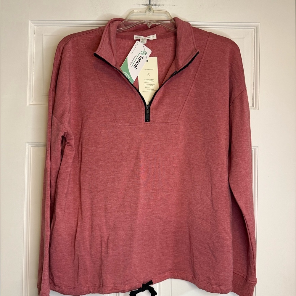 Threads 4 Thoughts 1/4 Zip Pullover